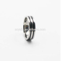 Fabrik Preis Mens Edelstahl Hochzeit Ring